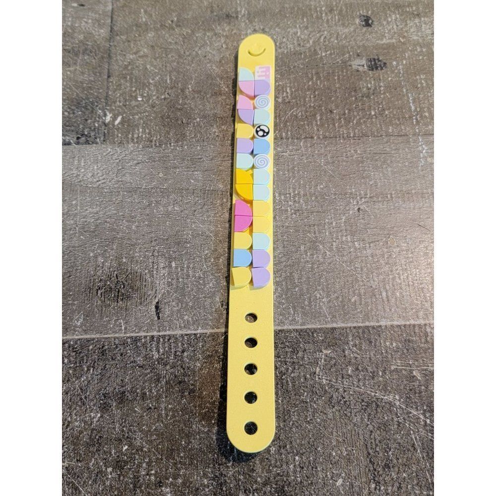 Yellow Lego bracelet youth accessory toy figure‎